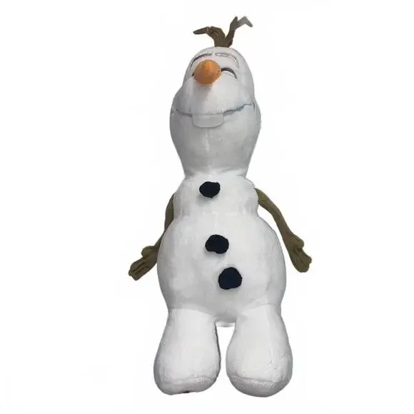 Build A Bear Olaf Plush L Disney Frozen Cute Winter Collectible Stuffed Toy - Picture 1 of 5